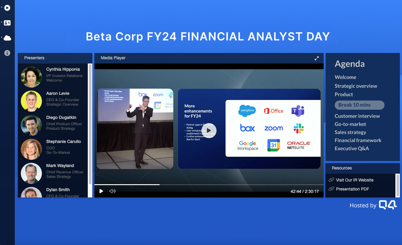 Deliver a memorable experience