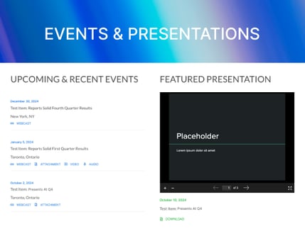 events-presentations