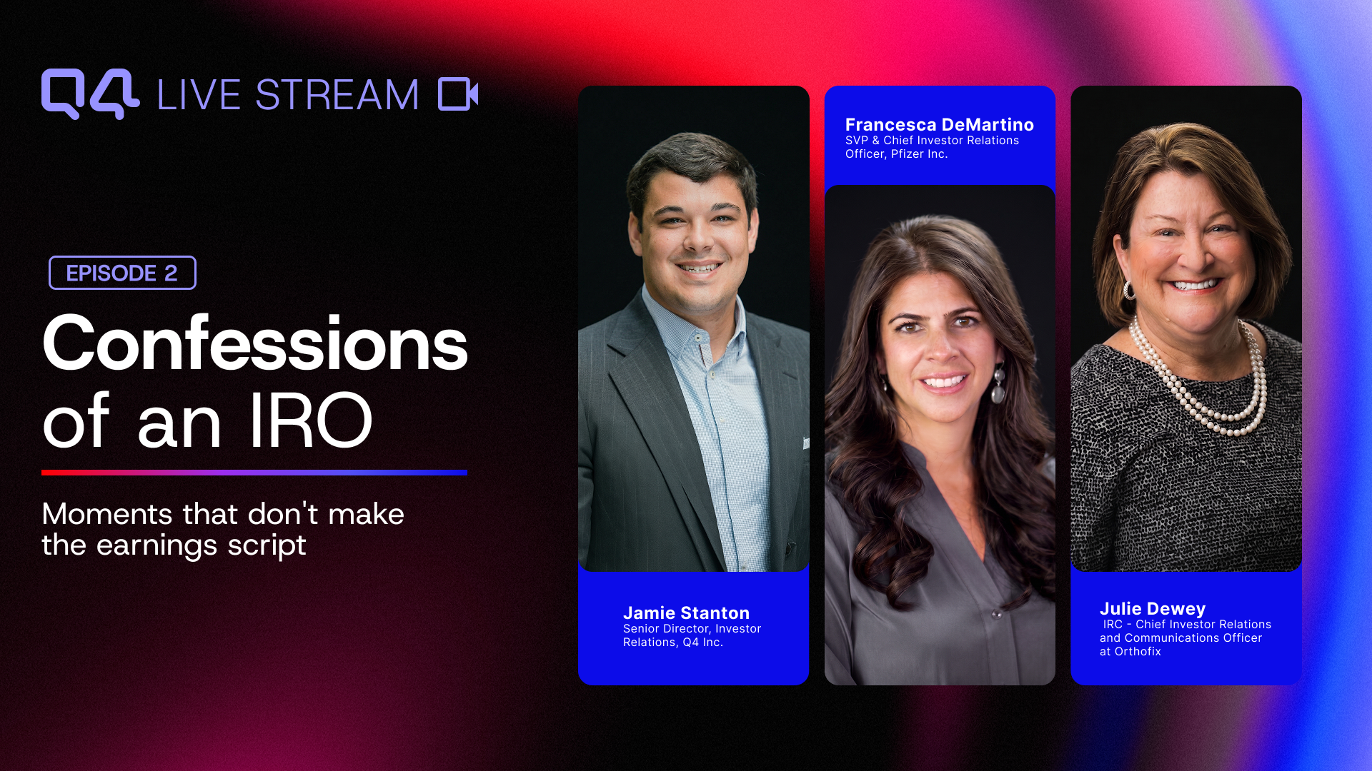 Confessions of an IRO Episode 2 Recap: The Frameworks That Help IR Leaders Navigate Uncertainty