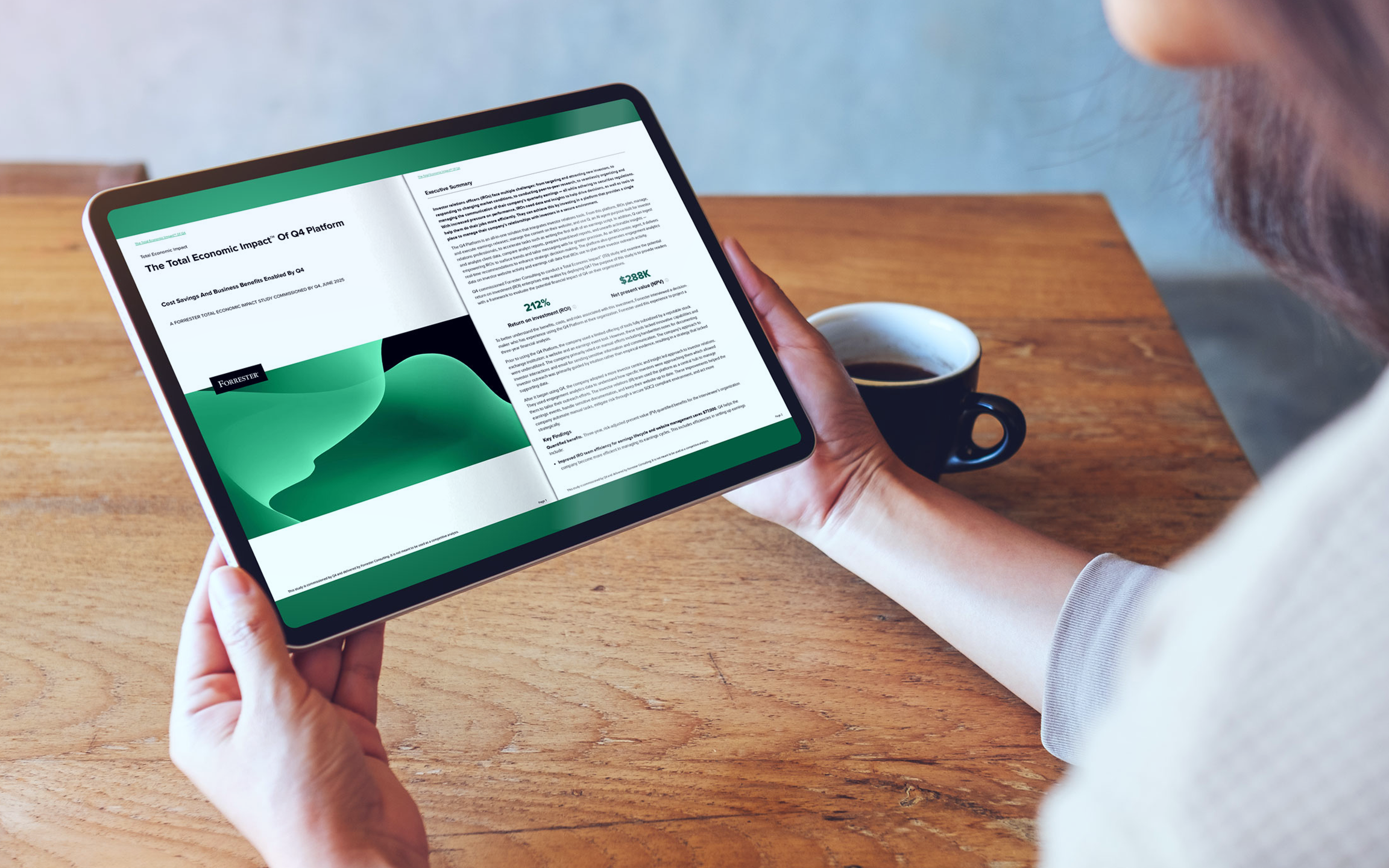 Q4 Delivered 212% ROI: Total Economic Impact of the Q4 Platform