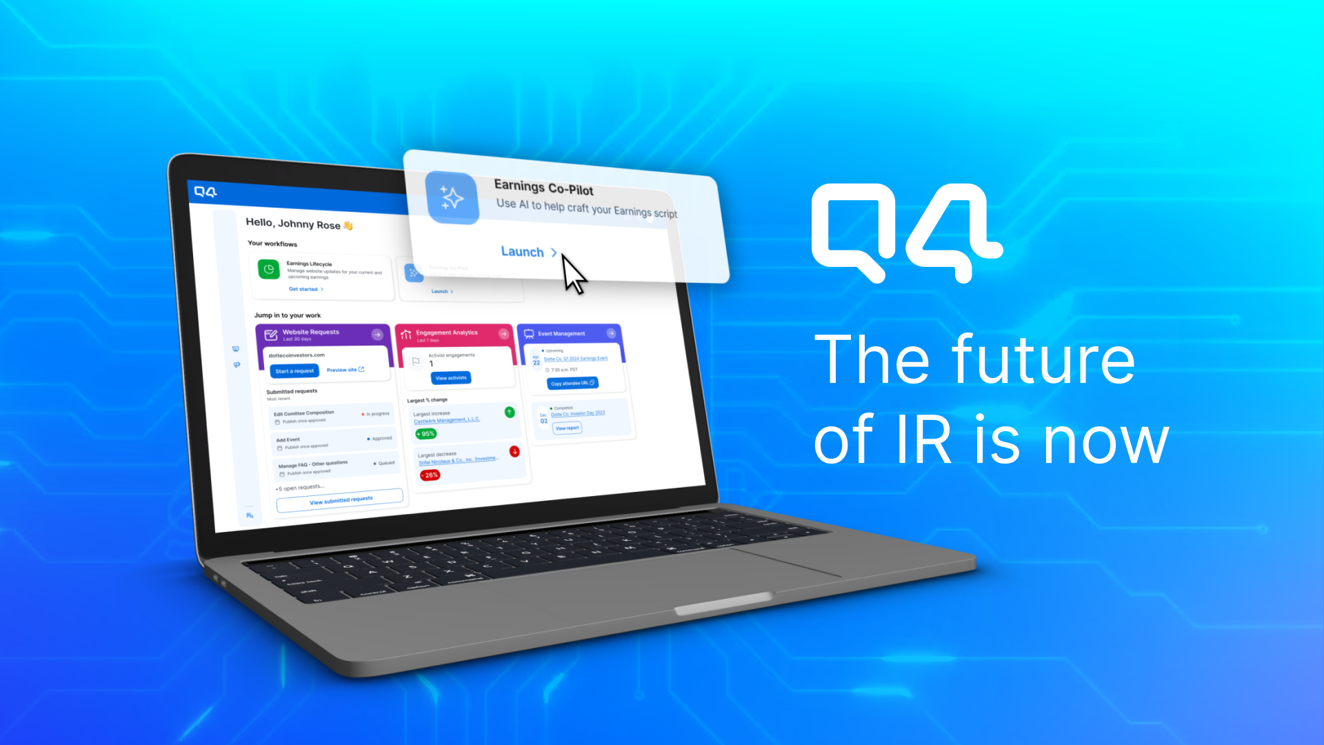 The future of IR is now: How to get started with AI