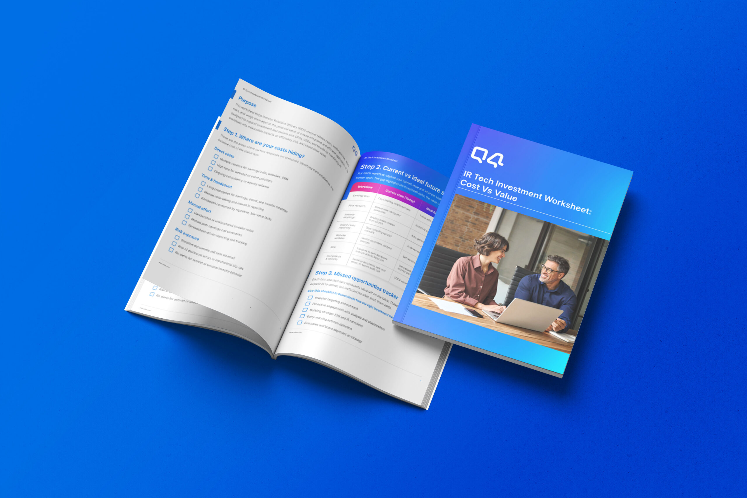 IR Tech Investment Worksheet: Cost vs Value