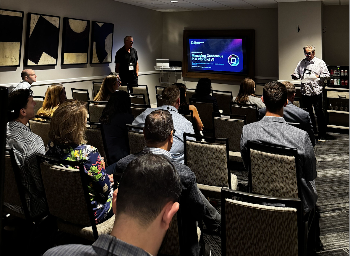 NIRI Dallas SWC: Managing Sell-Side Consensus and the Power of Credibility